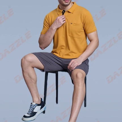 MATTY COMFORT T-Shirt – DAZZLE Sports Wear | Soft Cotton Matty Fabric, Comfort Fit Casual Tee for Men