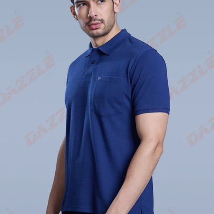 MATTY COMFORT T-Shirt – DAZZLE Sports Wear | Soft Cotton Matty Fabric, Comfort Fit Casual Tee for Men