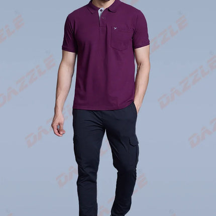 MATTY COMFORT T-Shirt – DAZZLE Sports Wear | Soft Cotton Matty Fabric, Comfort Fit Casual Tee for Men