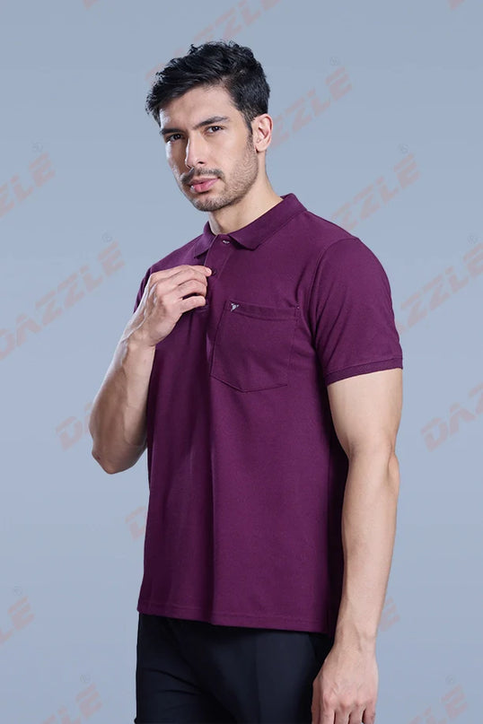 MATTY COMFORT T-Shirt – DAZZLE Sports Wear | Soft Cotton Matty Fabric, Comfort Fit Casual Tee for Men