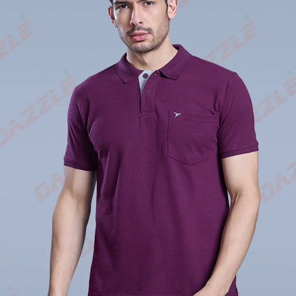 MATTY COMFORT T-Shirt – DAZZLE Sports Wear | Soft Cotton Matty Fabric, Comfort Fit Casual Tee for Men