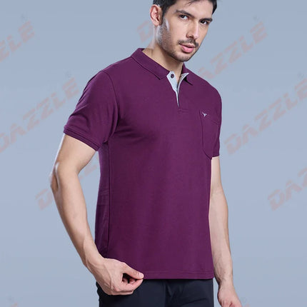MATTY COMFORT T-Shirt – DAZZLE Sports Wear | Soft Cotton Matty Fabric, Comfort Fit Casual Tee for Men