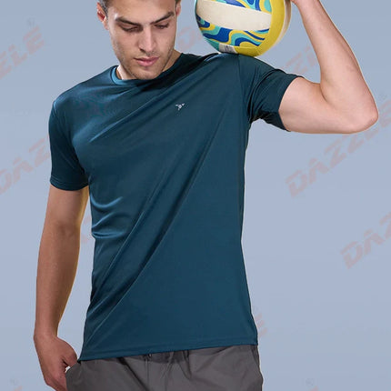 BUTTER LYCRA R-Neck T-Shirt – DAZZLE Sports Wear | Ultra-Soft Slim Fit Round Neck Tee for Men