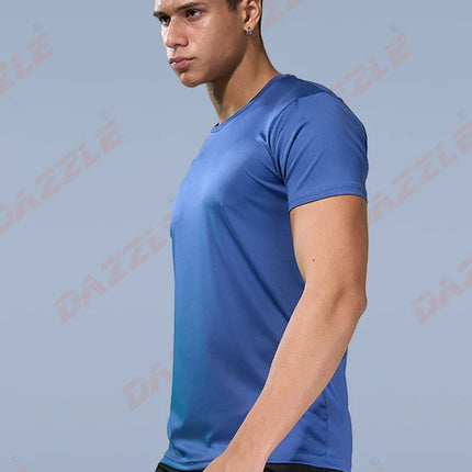 BUTTER LYCRA R-Neck T-Shirt – DAZZLE Sports Wear | Ultra-Soft Slim Fit Round Neck Tee for Men