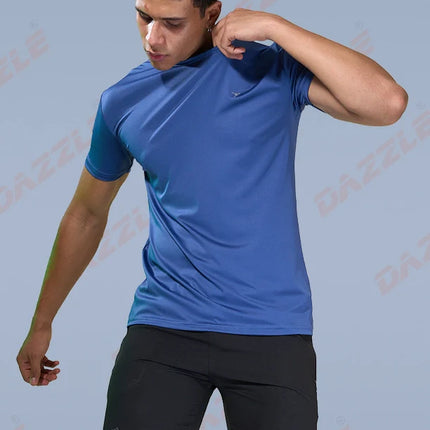 BUTTER LYCRA R-Neck T-Shirt – DAZZLE Sports Wear | Ultra-Soft Slim Fit Round Neck Tee for Men