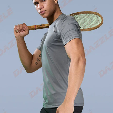 BUTTER LYCRA R-Neck T-Shirt – DAZZLE Sports Wear | Ultra-Soft Slim Fit Round Neck Tee for Men