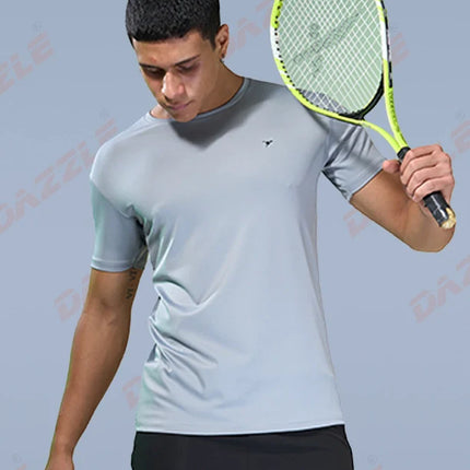 BUTTER LYCRA R-Neck T-Shirt – DAZZLE Sports Wear | Ultra-Soft Slim Fit Round Neck Tee for Men