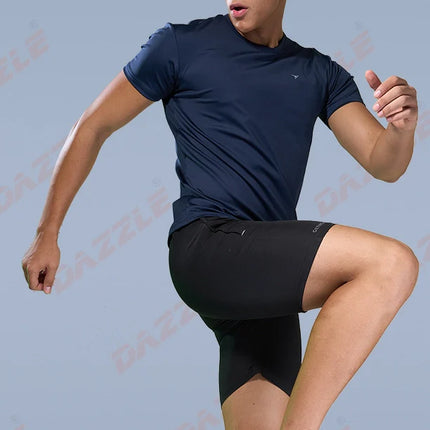 BUTTER LYCRA R-Neck T-Shirt – DAZZLE Sports Wear | Ultra-Soft Slim Fit Round Neck Tee for Men