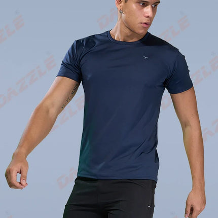 BUTTER LYCRA R-Neck T-Shirt – DAZZLE Sports Wear | Ultra-Soft Slim Fit Round Neck Tee for Men