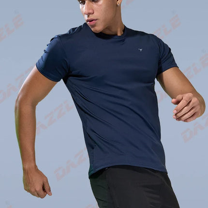 BUTTER LYCRA R-Neck T-Shirt – DAZZLE Sports Wear | Ultra-Soft Slim Fit Round Neck Tee for Men