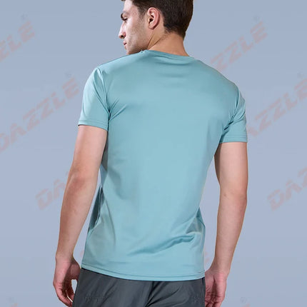 BUTTER LYCRA R-Neck T-Shirt – DAZZLE Sports Wear | Ultra-Soft Slim Fit Round Neck Tee for Men