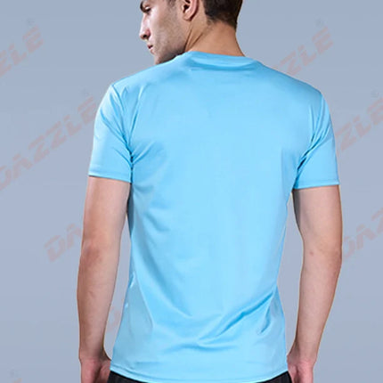 BUTTER LYCRA R-Neck T-Shirt – DAZZLE Sports Wear | Ultra-Soft Slim Fit Round Neck Tee for Men