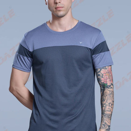 PRIDE Round Neck T-Shirt – DAZZLE Sports Wear | Slim-Fit Dryfit Active Tee for Men