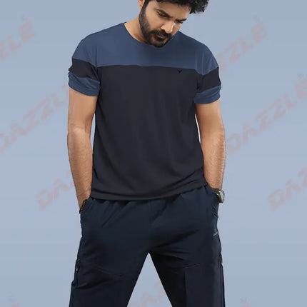 PRIDE Round Neck T-Shirt – DAZZLE Sports Wear | Slim-Fit Dryfit Active Tee for Men