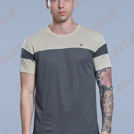 PRIDE Round Neck T-Shirt – DAZZLE Sports Wear | Slim-Fit Dryfit Active Tee for Men