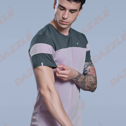 PRIDE Round Neck T-Shirt – DAZZLE Sports Wear | Slim-Fit Dryfit Active Tee for Men