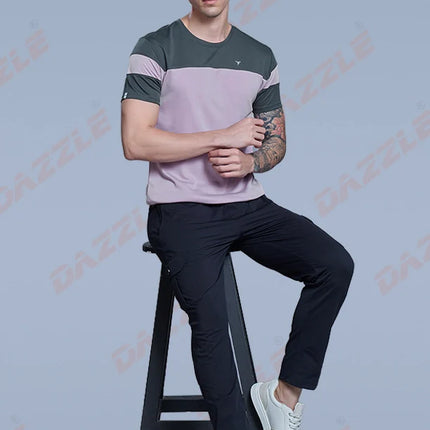 PRIDE Round Neck T-Shirt – DAZZLE Sports Wear | Slim-Fit Dryfit Active Tee for Men