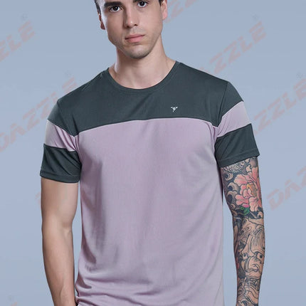 PRIDE Round Neck T-Shirt – DAZZLE Sports Wear | Slim-Fit Dryfit Active Tee for Men