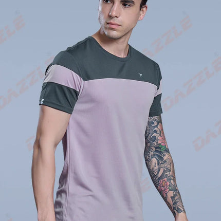 PRIDE Round Neck T-Shirt – DAZZLE Sports Wear | Slim-Fit Dryfit Active Tee for Men