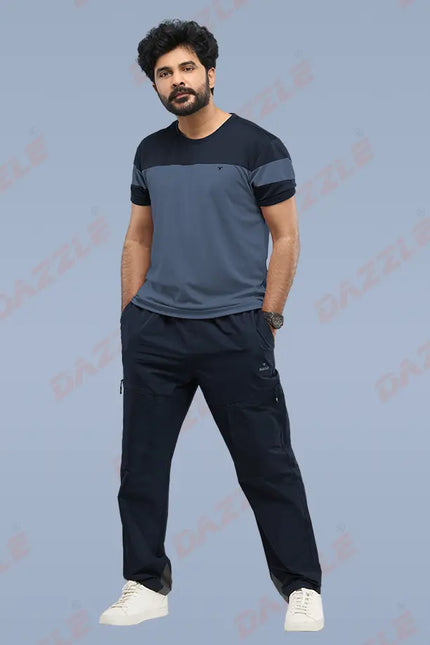 PRIDE Round Neck T-Shirt – DAZZLE Sports Wear | Slim-Fit Dryfit Active Tee for Men