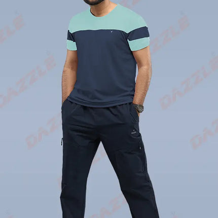 PRIDE Round Neck T-Shirt – DAZZLE Sports Wear | Slim-Fit Dryfit Active Tee for Men