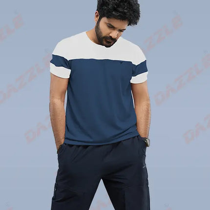 PRIDE Round Neck T-Shirt – DAZZLE Sports Wear | Slim-Fit Dryfit Active Tee for Men