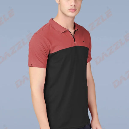 Spring Series Dual-Tone Performance Polo T-Shirt