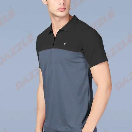 Spring Series Dual-Tone Performance Polo T-Shirt