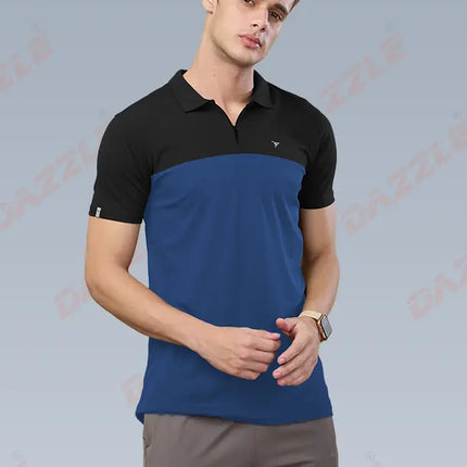 Spring Series Dual-Tone Performance Polo T-Shirt