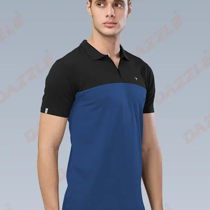 Spring Series Dual-Tone Performance Polo T-Shirt