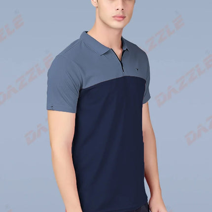 Spring Series Dual-Tone Performance Polo T-Shirt