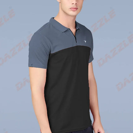 Spring Series Dual-Tone Performance Polo T-Shirt