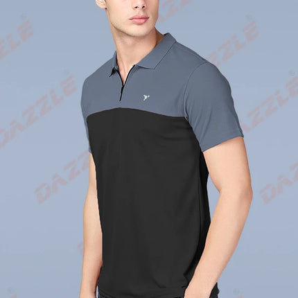 Spring Series Dual-Tone Performance Polo T-Shirt