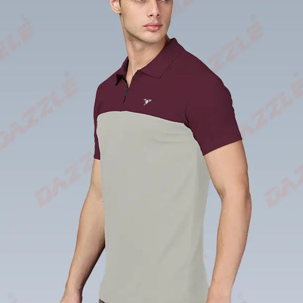 Spring Series Dual-Tone Performance Polo T-Shirt