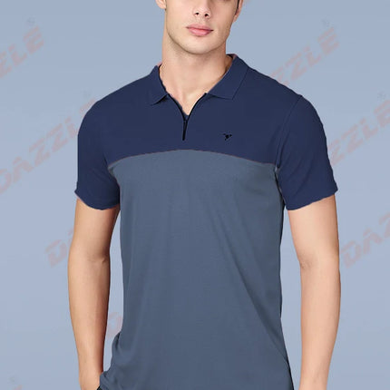 Spring Series Dual-Tone Performance Polo T-Shirt