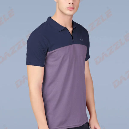 Spring Series Dual-Tone Performance Polo T-Shirt