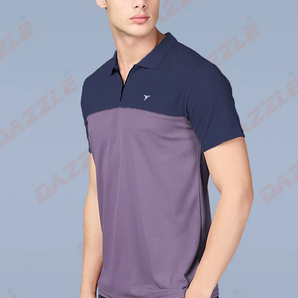 Spring Series Dual-Tone Performance Polo T-Shirt
