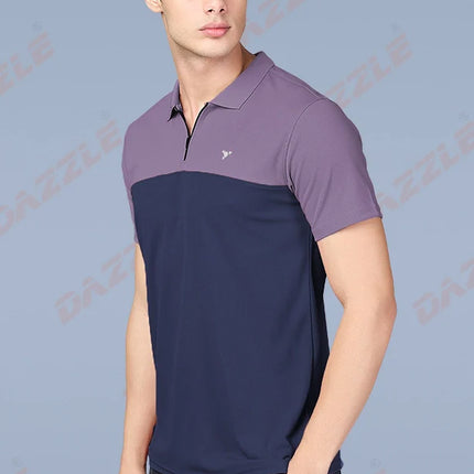 Spring Series Dual-Tone Performance Polo T-Shirt