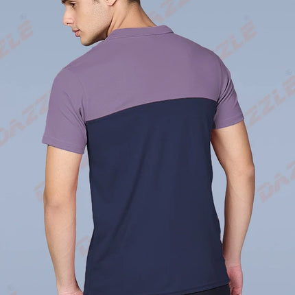 Spring Series Dual-Tone Performance Polo T-Shirt