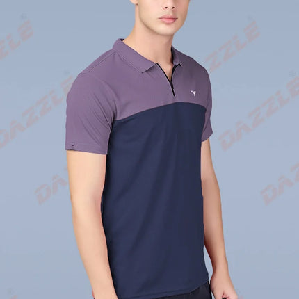 Spring Series Dual-Tone Performance Polo T-Shirt
