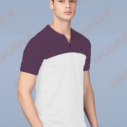 Spring Series Dual-Tone Performance Polo T-Shirt