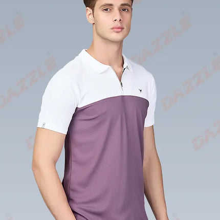 Spring Series Dual-Tone Performance Polo T-Shirt